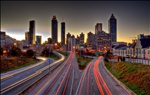 Atlanta at sunset - HDR
